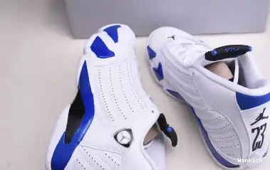AIR JORDAN WHITE HYPER 487471-104 RETRO ROYAL 14 - 0701